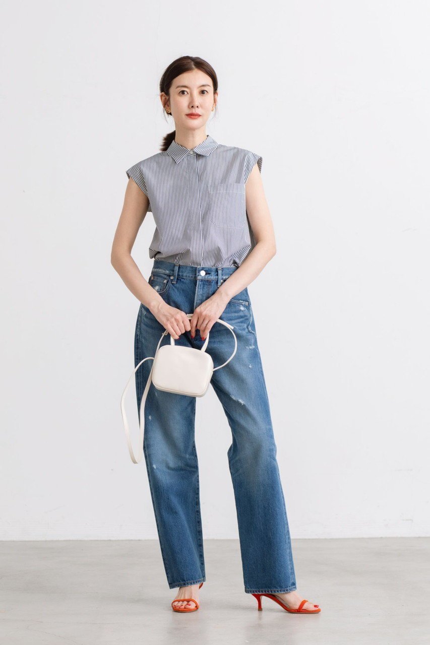 【マイ ウィークネス/MY WEAKNESS】のSigrid Sleeveless Shirt 人気、トレンドファッション・服の通販 founy(ファニー) 　ファッション　Fashion　レディースファッション　Fashion for Women　トップス・カットソー　Cut & Sew Tops　キャミソール&ノースリーブ　Camisoles & Sleeveless Tops　シャツ・ブラウス・オフィスカジュアル　Elegant Blouses & Button-Ups　ロングTシャツ・Tシャツ　Longline T-Shirts & Tees　カットソー・ベーシックTシャツ　Cut-and-Sewn Tops / Stretch Tees & Basics　キャミソール　Camisole, Spaghetti Strap Top　コンパクト　Compact, Small Size　シンプル　Simple, Minimal　ジャケット　Jacket, Outerwear　タンク　Tank Top, Sleeveless Top　ノースリーブ　Sleeveless, No-Sleeve　エレガント 上品　Elegant　新作・新入荷　New Arrivals / New In　other-7|ID: prp329100004960105 ipo3291000000037214466