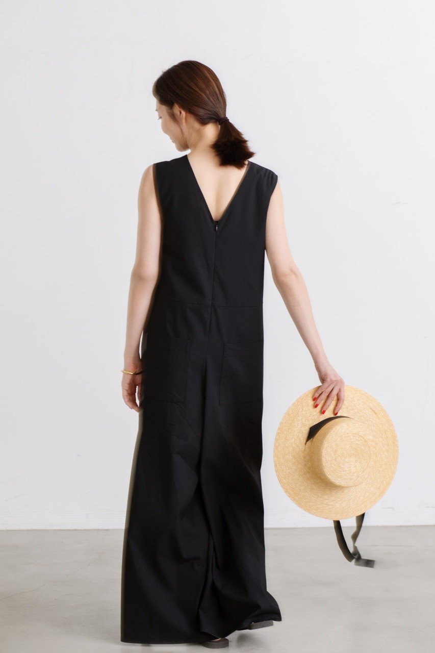 【マイ ウィークネス/MY WEAKNESS】のSigrid Sleeveless All in One 人気、トレンドファッション・服の通販 founy(ファニー) 　ファッション　Fashion　レディースファッション　Fashion for Women　パンツ　Pants & Trousers　パーティ　Party, Party Style　フレア　Flare, Flared　新作・新入荷　New Arrivals / New In　other-8|ID: prp329100004960106 ipo3291000000037214476