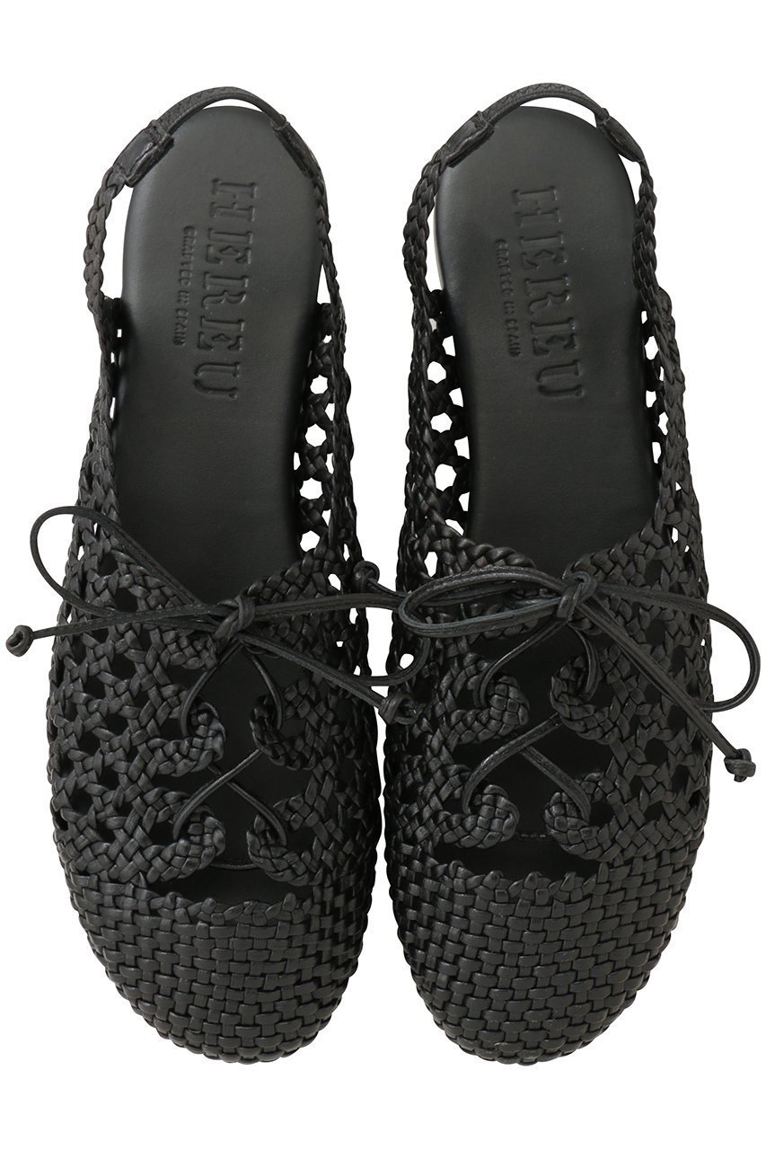 【ヘリュー/HEREU】のSardana レースアップスリングバックシューズ 人気、トレンドファッション・服の通販 founy(ファニー) 　ファッション　Fashion　レディースファッション　Fashion for Women　バッグ　Bags　シューズ　Shoes, Footwear　パーティ　Party, Party Style　フェミニン　Feminine, Girly　フラット　Flat, Flat Shoes　レース　Lace, Lace Fabric　夏　Summer　新作・新入荷　New Arrivals / New In　春　Spring　S/S・春夏　SS, Spring/Summer, Warm Season　 other-1|ID: prp329100004960109 ipo3291000000037214496