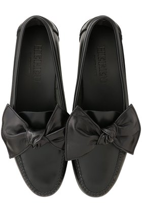 【ヘリュー/HEREU】のCorbati スリッポンローファー 人気、トレンドファッション・服の通販 founy(ファニー) ファッション Fashion レディースファッション Fashion for Women シューズ Shoes, Footwear フェミニン Feminine, Girly フラット Flat, Flat Shoes モチーフ Motif, Design Theme リボン Ribbon, Bow 新作・新入荷 New Arrivals / New In |ID:prp329100004960110