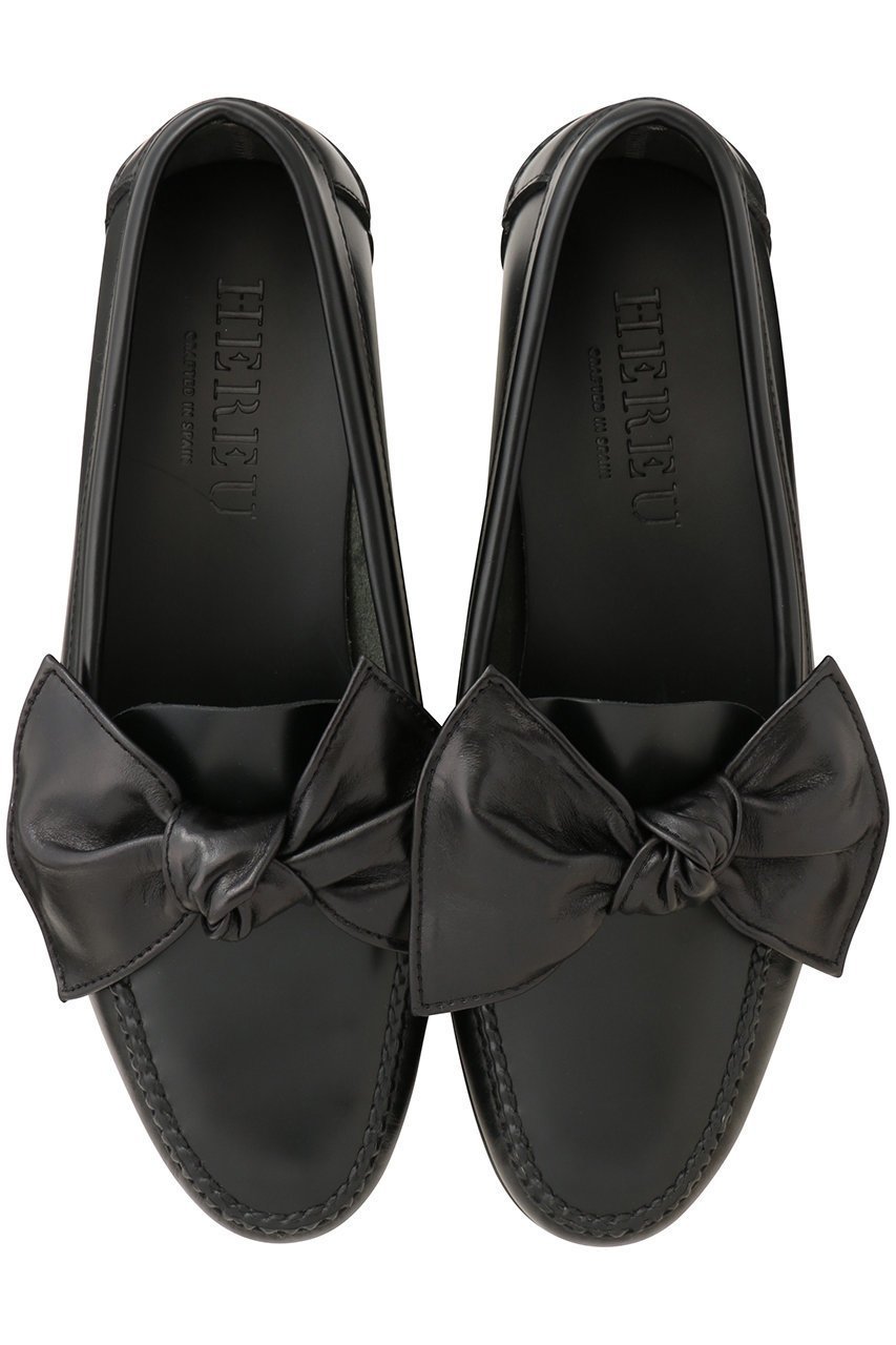 【ヘリュー/HEREU】のCorbati スリッポンローファー 人気、トレンドファッション・服の通販 founy(ファニー) 　ファッション　Fashion　レディースファッション　Fashion for Women　シューズ　Shoes, Footwear　フェミニン　Feminine, Girly　フラット　Flat, Flat Shoes　モチーフ　Motif, Design Theme　リボン　Ribbon, Bow　新作・新入荷　New Arrivals / New In　 other-1|ID: prp329100004960110 ipo3291000000037214502