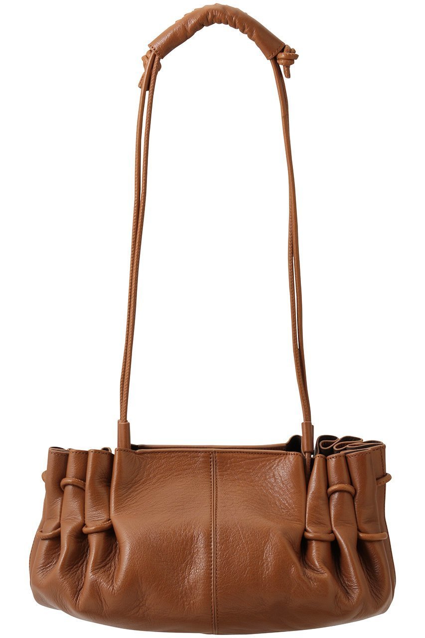 【ヘリュー/HEREU】のArta ショルダーバッグ インテリア・キッズ・メンズ・レディースファッション・服の通販 founy(ファニー) 　ファッション　Fashion　レディースファッション　Fashion for Women　バッグ　Bags　エレガント 上品　Elegant　ショルダー　Shoulder, Shoulder Strap　シンプル　Simple, Minimal　スマート　Smart, Elegant　フォルム　Silhouette, Form　プリーツ　Pleats, Pleated　ラップ　Wrap, Wrap Design　新作・新入荷　New Arrivals / New In　タン|ID: prp329100004960119 ipo3291000000037214562