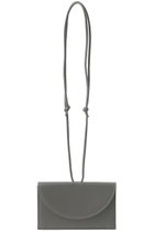 【ヘリュー/HEREU】のLeather Wallet with Strap グレー|ID: prp329100004960120 ipo3291000000037214570