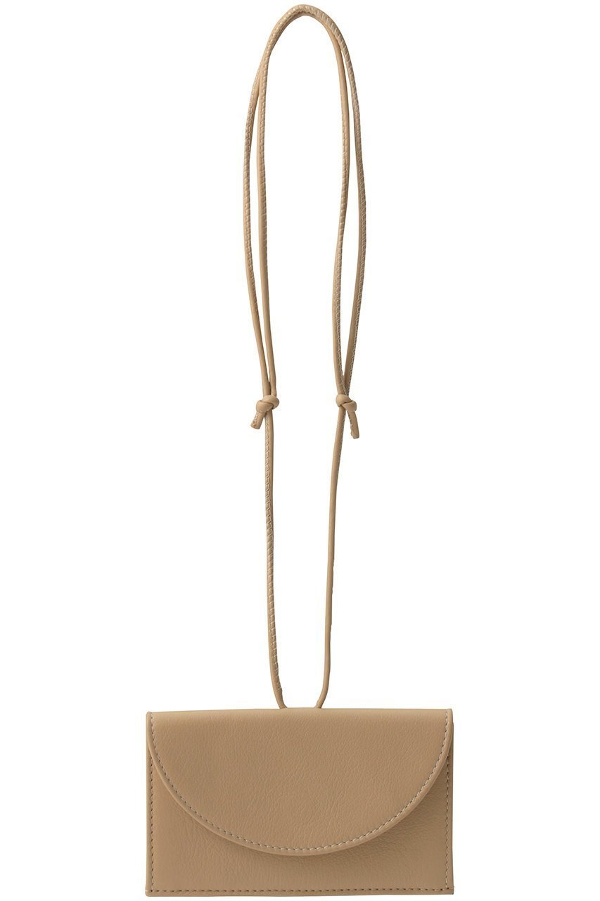 【ヘリュー/HEREU】のLeather Wallet with Strap インテリア・キッズ・メンズ・レディースファッション・服の通販 founy(ファニー) 　ファッション　Fashion　レディースファッション　Fashion for Women　ミニ財布・二つ折り財布　Wallets & Card Cases　ウォレット　Wallet　スマート　Smart, Elegant　ラップ　Wrap, Wrap Design　エレガント 上品　Elegant　新作・新入荷　New Arrivals / New In　財布　Wallet, Purse　サンド|ID: prp329100004960120 ipo3291000000037214571