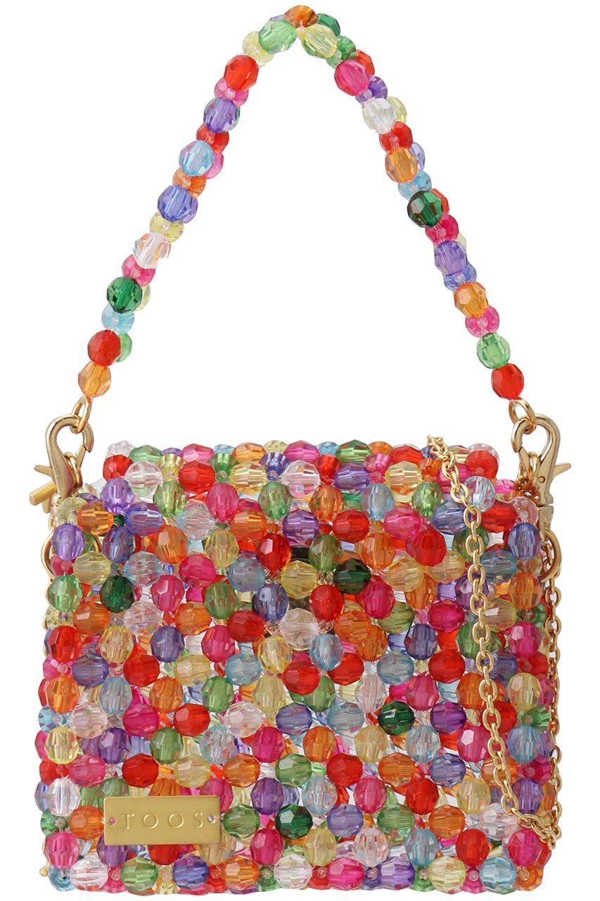 【トオス/TOOS】の3wayミニチェーンバッグ インテリア・キッズ・メンズ・レディースファッション・服の通販 founy(ファニー) 　ファッション　Fashion　レディースファッション　Fashion for Women　バッグ　Bags　ショルダー　Shoulder, Shoulder Strap　ハンド　Hand, Handmade　フォルム　Silhouette, Form　新作・新入荷　New Arrivals / New In　スパークル|ID: prp329100004960127 ipo3291000000037214616