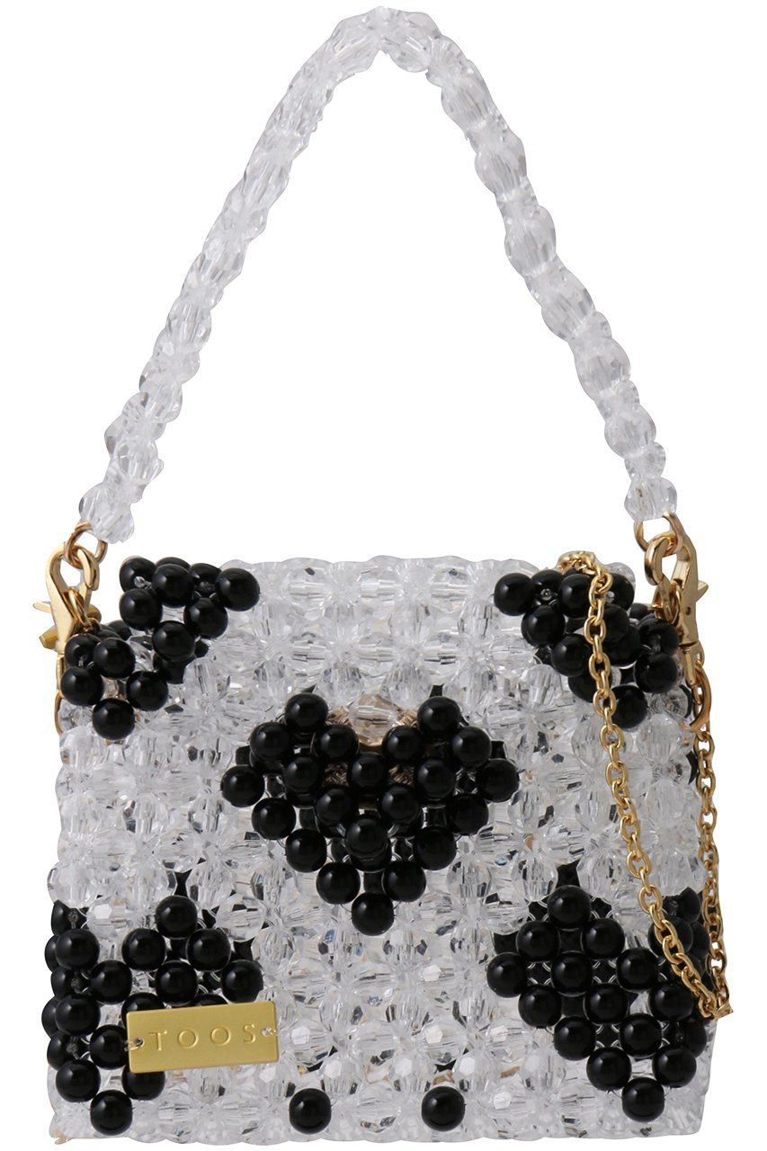 【トオス/TOOS】の3wayミニチェーンバッグ インテリア・キッズ・メンズ・レディースファッション・服の通販 founy(ファニー) 　ファッション　Fashion　レディースファッション　Fashion for Women　バッグ　Bags　ショルダー　Shoulder, Shoulder Strap　ハンド　Hand, Handmade　フォルム　Silhouette, Form　新作・新入荷　New Arrivals / New In　ハートブラック|ID: prp329100004960127 ipo3291000000037214618