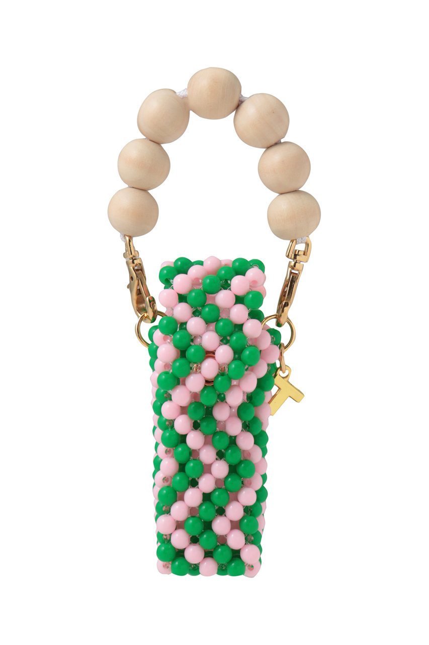 【トオス/TOOS】のリップケース インテリア・キッズ・メンズ・レディースファッション・服の通販 founy(ファニー) 　ファッション　Fashion　レディースファッション　Fashion for Women　レイングッズ・傘・晴雨兼用傘　Umbrellas & Rain Gear　アクセサリー　Fashion Accessories　ハンカチ　Handkerchief, Hanky　ポーチ　Pouch, Small Case　リップ　Lip, Lip Motif　エレガント 上品　Elegant　傘　Umbrella, Parasol　新作・新入荷　New Arrivals / New In　時計　Watch, Wristwatch　ピンク×グリーン|ID: prp329100004960134 ipo3291000000037214685