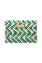 【トオス/TOOS】のカードケース ピンク×グリーン|ID: prp329100004960140 ipo3291000000037214741