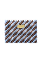 【トオス/TOOS】のカードケース ブルー×ブラウン|ID: prp329100004960140 ipo3291000000037214742