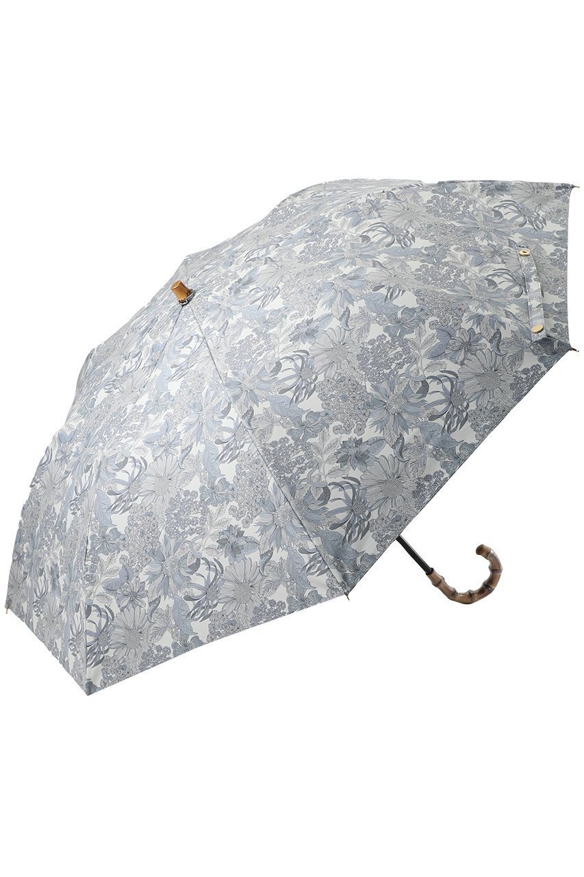 【その他のブランド/Other】の【ELLE SHOP限定】リバティ柄バンブー折りたたみ傘(晴雨兼用) インテリア・キッズ・メンズ・レディースファッション・服の通販 founy(ファニー) 　ファッション　Fashion　レディースファッション　Fashion for Women　レイングッズ・傘・晴雨兼用傘　Umbrellas & Rain Gear　クラシカル　Classical, Vintage-Inspired　ハンカチ　Handkerchief, Hanky　傘　Umbrella, Parasol　再入荷　Restock / Back in Stock　夏　Summer　時計　Watch, Wristwatch　アンジェリカガーラ|ID: prp329100004960148 ipo3291000000037214806