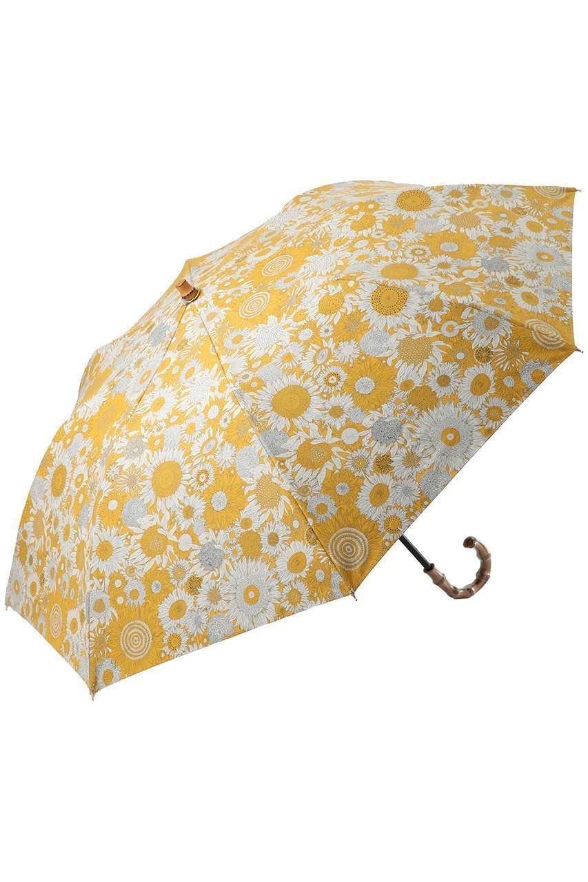 【その他のブランド/Other】の【ELLE SHOP限定】リバティ柄バンブー折りたたみ傘(晴雨兼用) インテリア・キッズ・メンズ・レディースファッション・服の通販 founy(ファニー) 　ファッション　Fashion　レディースファッション　Fashion for Women　レイングッズ・傘・晴雨兼用傘　Umbrellas & Rain Gear　クラシカル　Classical, Vintage-Inspired　ハンカチ　Handkerchief, Hanky　傘　Umbrella, Parasol　再入荷　Restock / Back in Stock　夏　Summer　時計　Watch, Wristwatch　スモールサス|ID: prp329100004960148 ipo3291000000037214807