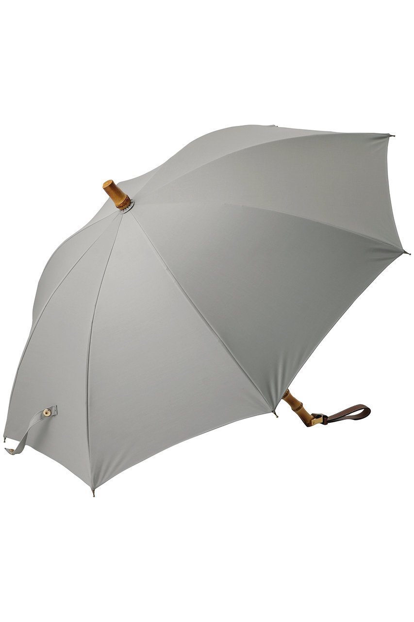 【その他のブランド/Other】のバンブー×レザーストラップ長傘(晴雨兼用) インテリア・キッズ・メンズ・レディースファッション・服の通販 founy(ファニー) 　ファッション　Fashion　レディースファッション　Fashion for Women　レイングッズ・傘・晴雨兼用傘　Umbrellas & Rain Gear　エレガント 上品　Elegant　クラシック　Classic, Timeless Style　シンプル　Simple, Minimal　ハンカチ　Handkerchief, Hanky　傘　Umbrella, Parasol　夏　Summer　新作・新入荷　New Arrivals / New In　時計　Watch, Wristwatch　スレート|ID: prp329100004960150 ipo3291000000037214835