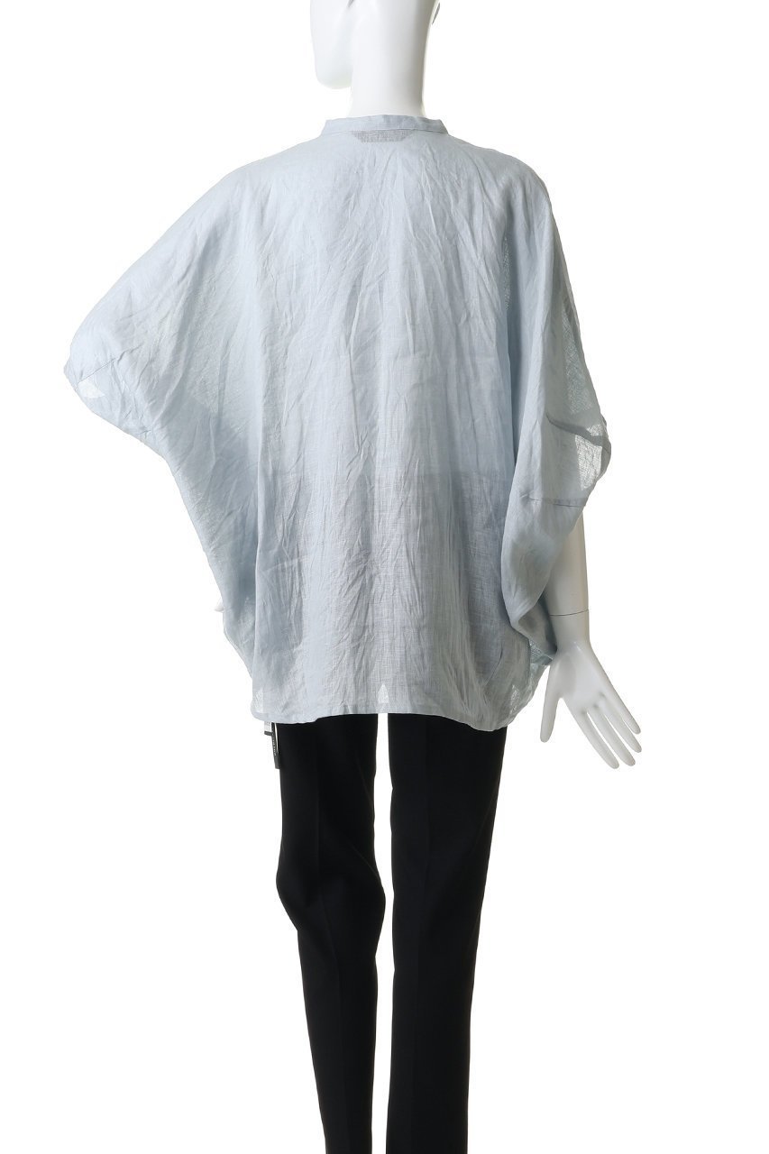 【ミズイロ インド/mizuiro ind】のlinen stand collar cocoon shirt シャツ 人気、トレンドファッション・服の通販 founy(ファニー) 　ファッション　Fashion　レディースファッション　Fashion for Women　トップス・カットソー　Cut & Sew Tops　シャツ・ブラウス・オフィスカジュアル　Elegant Blouses & Button-Ups　サマー　Summer, Summer Style　シアー　Sheer, See-Through　ショート　Short, Short Length　スタンド　Stand Collar, Upright Stand　スリーブ　Sleeve, Long Sleeve / Short Sleeve　リネン　Linen, Linen Fabric　新作・新入荷　New Arrivals / New In　other-4|ID: prp329100004960166 ipo3291000000037214945