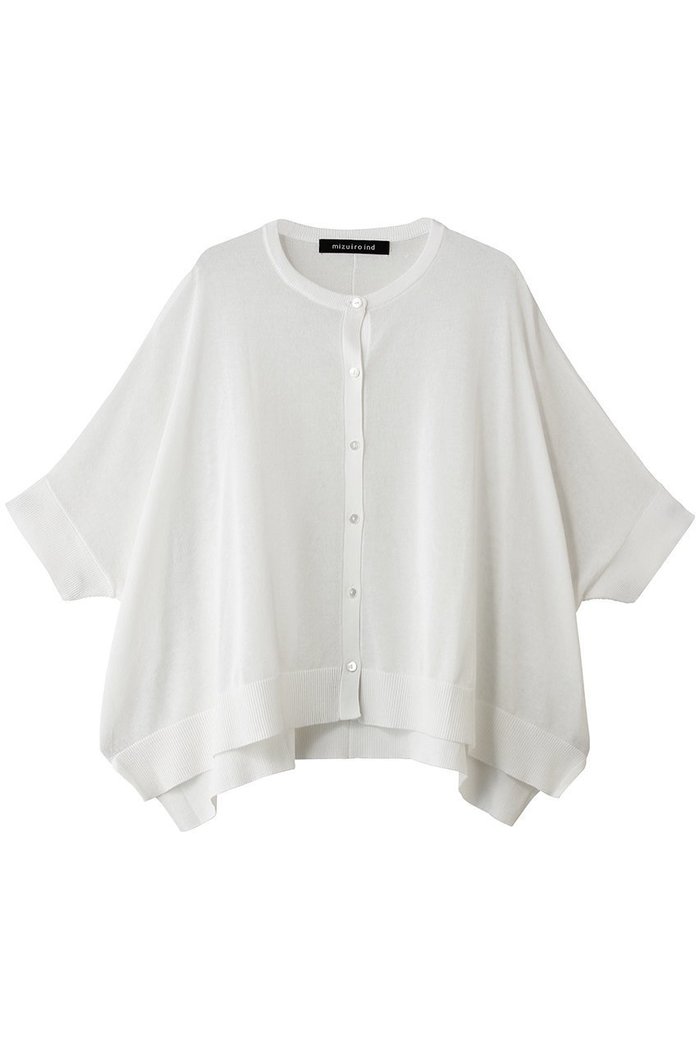 【ミズイロ インド/mizuiro ind】のhigh gauze wide C/D カーディガン インテリア・キッズ・メンズ・レディースファッション・服の通販 founy(ファニー) https://founy.com/ ファッション Fashion レディースファッション Fashion for Women トップス・カットソー Cut & Sew Tops ニット Knit Tops & Sweaters カーディガン・羽織り Layered Style Cardigans カーディガン Cardigan, Knitwear シアー Sheer, See-Through スリーブ Sleeve, Long Sleeve / Short Sleeve ハーフ Half, Half-Length ワイド Wide, Wide Fit 夏 Summer 新作・新入荷 New Arrivals / New In |ID: prp329100004960167 ipo3291000000037214947