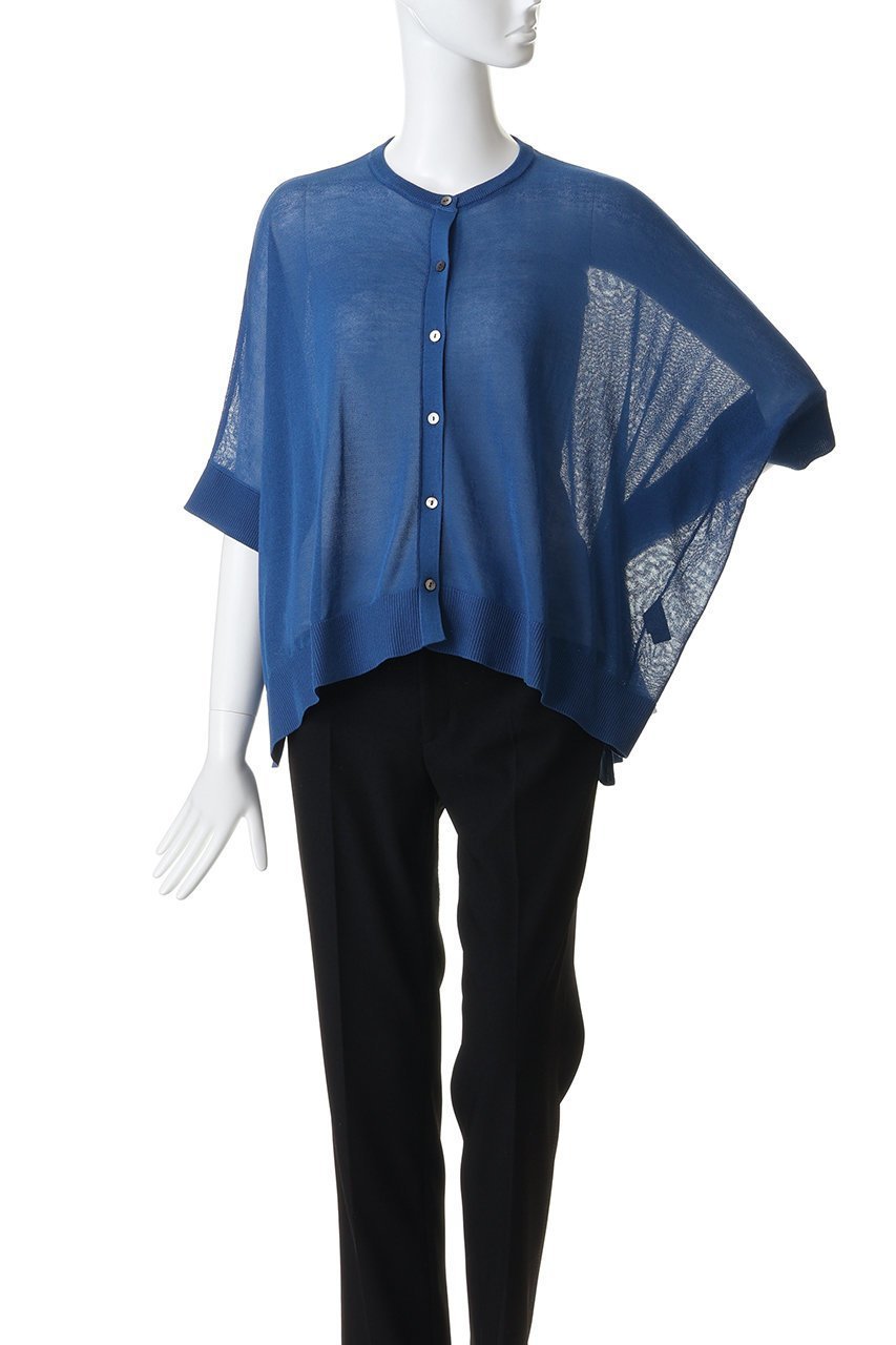 【ミズイロ インド/mizuiro ind】のhigh gauze wide C/D カーディガン 人気、トレンドファッション・服の通販 founy(ファニー) 　ファッション　Fashion　レディースファッション　Fashion for Women　トップス・カットソー　Cut & Sew Tops　ニット　Knit Tops & Sweaters　カーディガン・羽織り　Layered Style Cardigans　カーディガン　Cardigan, Knitwear　シアー　Sheer, See-Through　スリーブ　Sleeve, Long Sleeve / Short Sleeve　ハーフ　Half, Half-Length　ワイド　Wide, Wide Fit　夏　Summer　新作・新入荷　New Arrivals / New In　other-2|ID: prp329100004960167 ipo3291000000037214951