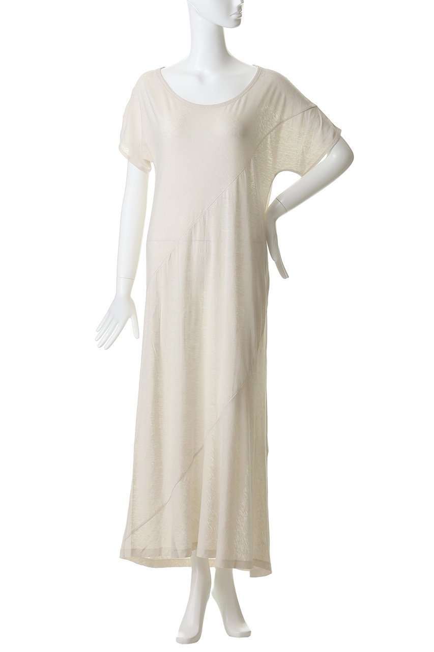 【ラスパイユ/raspail】のリネン コンポジションドレス 人気、トレンドファッション・服の通販 founy(ファニー) 　ファッション　Fashion　レディースファッション　Fashion for Women　ワンピース　Dresses　フォーマル・パーティードレス・結婚式用ドレス　Elegant & Casual Dresses　チュニック　Tunic Tops & Dresses　なめらか　Smooth, Silky Texture　シルク　Silk, 100% Silk　チュニック　Tunic, Long Top　ドレス　Dress, One-Piece　ドレープ　Drape, Draping Fabric　リネン　Linen, Linen Fabric　ロング　Long, Long-Length　エレガント 上品　Elegant　新作・新入荷　New Arrivals / New In　other-2|ID: prp329100004960170 ipo3291000000037214971