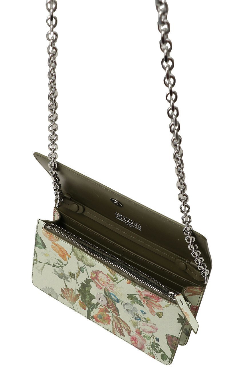 【メゾン マルジェラ/MAISON MARGIELA】の【UNISEX】フラワー 4ステッチ チェーン ウォレット 人気、トレンドファッション・服の通販 founy(ファニー) 　ファッション　Fashion　レディースファッション　Fashion for Women　ミニ財布・二つ折り財布　Wallets & Card Cases　ユニセックス　Unisex, Genderless　ウォレット　Wallet　チェーン　Chain, Chain Strap　フラワー　Flower, Floral　プリント　Print, Printed Pattern　ポケット　Pocket, Pocket Detail　新作・新入荷　New Arrivals / New In　財布　Wallet, Purse　other-5|ID: prp329100004960175 ipo3291000000037215010