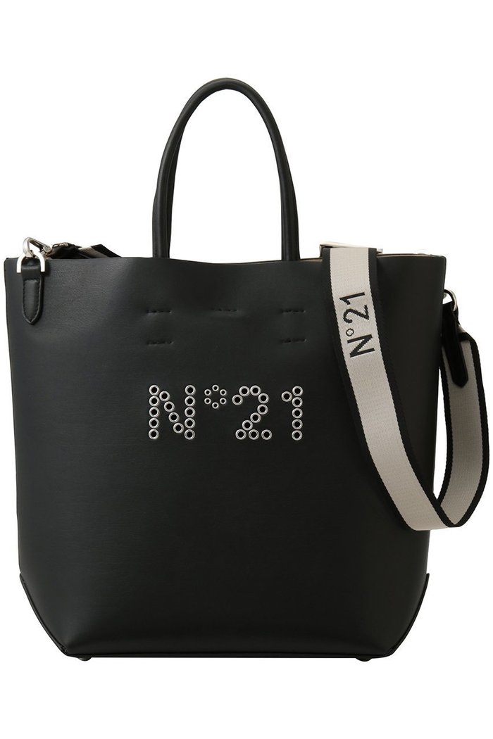 【ヌメロ ヴェントゥーノ/N°21】の2WAY ロゴ トートバッグ インテリア・キッズ・メンズ・レディースファッション・服の通販 founy(ファウニー) https://founy.com/ ファッション Fashion レディースファッション Fashion for Women バッグ Bags シンプル Simple, Minimal フォルム Silhouette, Form フロント Front, Front Design ポケット Pocket, Pocket Detail 新作・新入荷 New Arrivals / New In |ID: prp329100004960177 ipo3291000000037215018