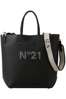 【ヌメロ ヴェントゥーノ/N°21】の2WAY ロゴ トートバッグ 大人の最旬トレンドファッション＆コーディネート founy(ファウニー) ファッション Fashion レディースファッション Fashion for Women バッグ Bags シンプル Simple, Minimal フォルム Silhouette, Form フロント Front, Front Design ポケット Pocket, Pocket Detail 新作・新入荷 New Arrivals / New In |ID:prp329100004960177