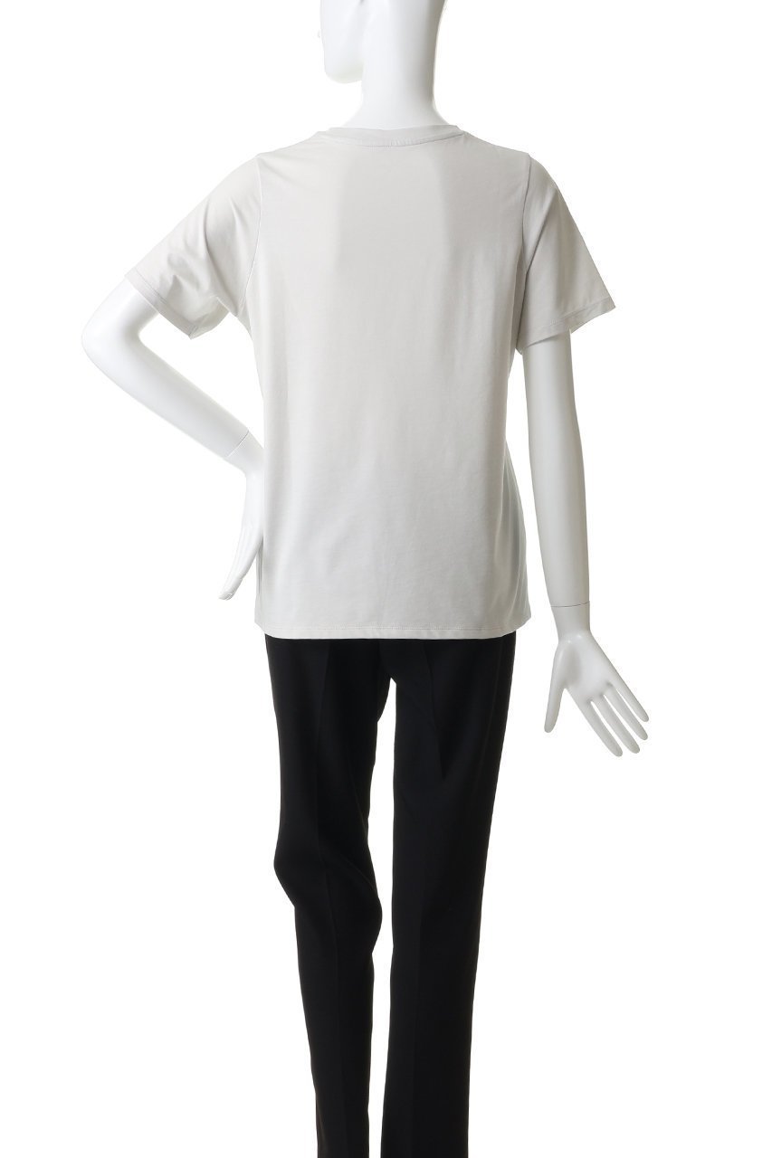 【スリー ドッツ/three dots】のパウダリーコットン ベーシックTシャツ 人気、トレンドファッション・服の通販 founy(ファニー) 　ファッション　Fashion　レディースファッション　Fashion for Women　トップス・カットソー　Cut & Sew Tops　シャツ・ブラウス・オフィスカジュアル　Elegant Blouses & Button-Ups　ロングTシャツ・Tシャツ　Longline T-Shirts & Tees　カットソー・ベーシックTシャツ　Cut-and-Sewn Tops / Stretch Tees & Basics　なめらか　Smooth, Silky Texture　インナー　Innerwear　ショート　Short, Short Length　ジャケット　Jacket, Outerwear　スリーブ　Sleeve, Long Sleeve / Short Sleeve　フィット　Fit, Slim Fit　ベーシック　Basic, Essential　夏　Summer　新作・新入荷　New Arrivals / New In　other-4|ID: prp329100004960180 ipo3291000000037215048