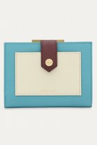 【クルニ/CULLNI】のLeather Combination ポケット クラスプ ウォレット ブルーグリーンマルチ|ID: prp329100004960188 ipo3291000000037215100