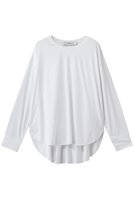 【ルームエイト/Room no.8】のテンセル ラウンドヘム ロングスリーブ Tシャツ 人気、トレンドファッション・服の通販 founy(ファニー) ファッション Fashion レディースファッション Fashion for Women トップス・カットソー Cut & Sew Tops シャツ・ブラウス・オフィスカジュアル Elegant Blouses & Button-Ups ロングTシャツ・Tシャツ Longline T-Shirts & Tees カットソー・ベーシックTシャツ Cut-and-Sewn Tops / Stretch Tees & Basics シンプル Simple, Minimal スリーブ Sleeve, Long Sleeve / Short Sleeve センター Center, Center Line フロント Front, Front Design ボトム Bottoms, Lower Wear ロング Long, Long-Length エレガント 上品 Elegant 新作・新入荷 New Arrivals / New In |ID:prp329100004960189