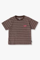 【その他のブランド/Other】の【4/29 0:00販売開始】【KIDS】【RH別注】【BILLABONG】ジャガードジャージーボーダーTシャツ 人気、トレンドファッション・服の通販 founy(ファニー) ファッション Fashion キッズファッション Fashion for Kids トップス・カットソー Cut & Sew Tops ジャカード／ジャガード Jacquard, Woven Pattern ボーダー Border, Stripe 別注 Limited Edition, Custom Order 夏 Summer thumbnail ブラウン|ID: prp329100004960201 ipo3291000000037215253