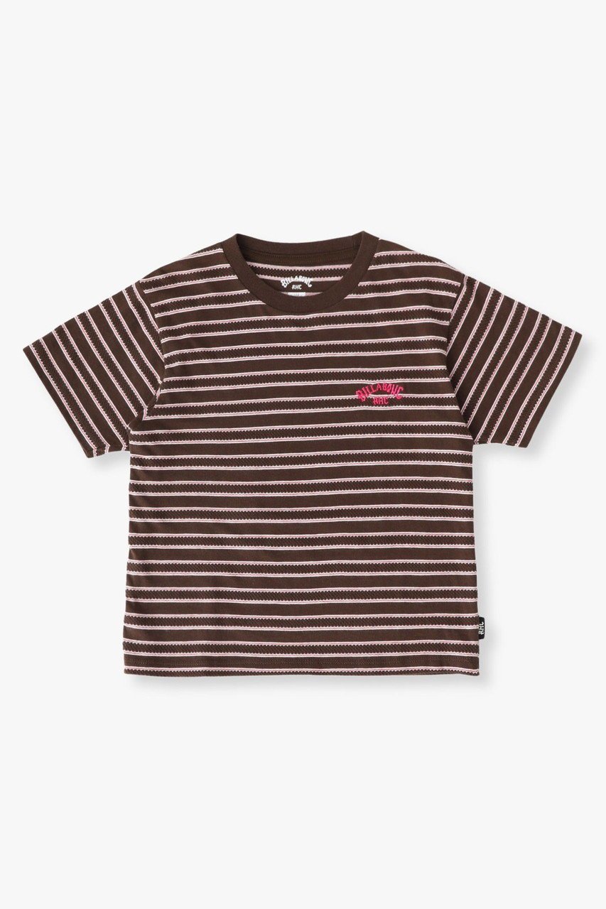 【その他のブランド/Other】の【4/29 0:00販売開始】【KIDS】【RH別注】【BILLABONG】ジャガードジャージーボーダーTシャツ インテリア・キッズ・メンズ・レディースファッション・服の通販 founy(ファニー) 　ファッション　Fashion　キッズファッション　Fashion for Kids　トップス・カットソー　Cut & Sew Tops　ジャカード／ジャガード　Jacquard, Woven Pattern　ボーダー　Border, Stripe　別注　Limited Edition, Custom Order　夏　Summer　ブラウン|ID: prp329100004960201 ipo3291000000037215253