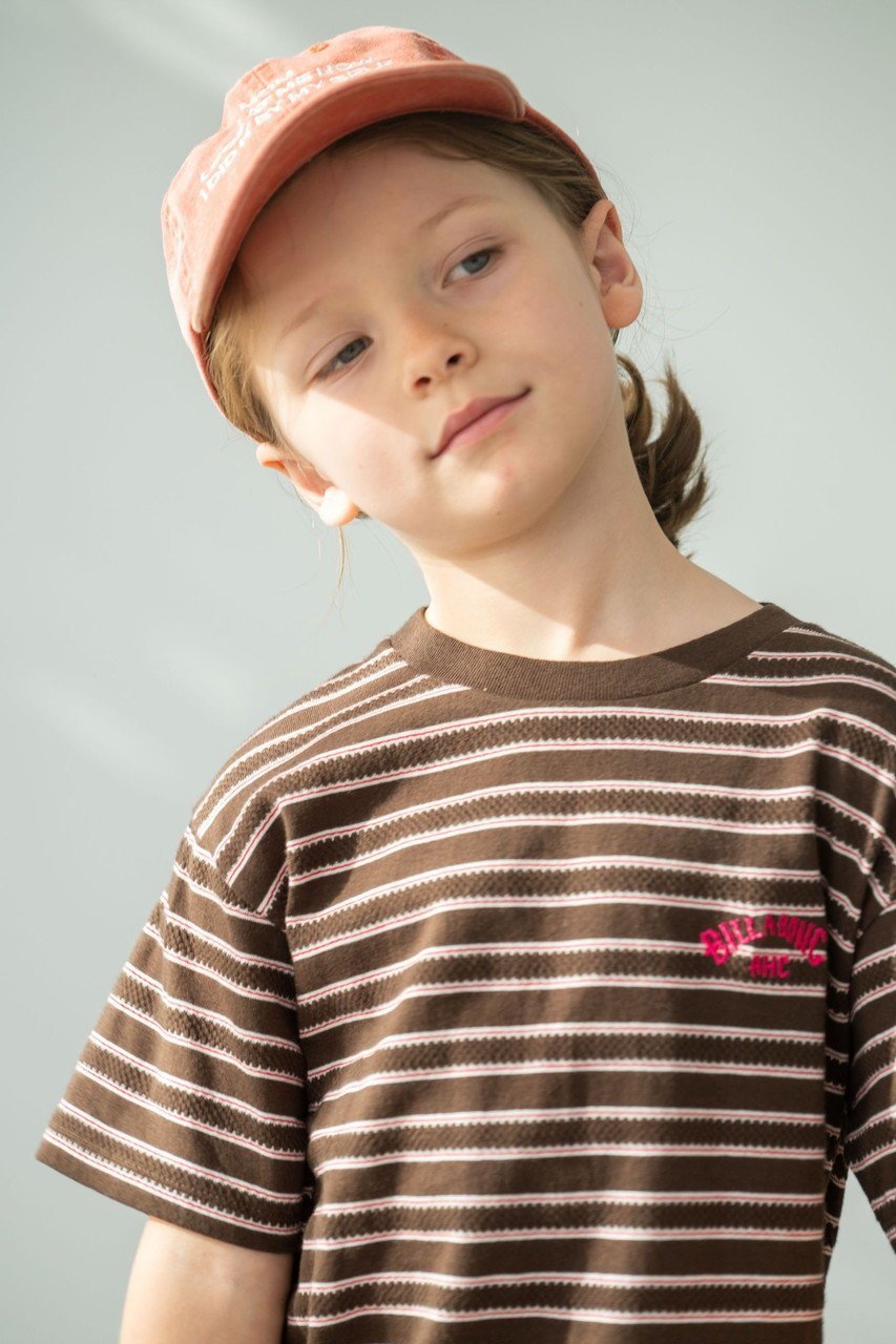 【その他のブランド/Other】の【4/29 0:00販売開始】【KIDS】【RH別注】【BILLABONG】ジャガードジャージーボーダーTシャツ 人気、トレンドファッション・服の通販 founy(ファニー) 　ファッション　Fashion　キッズファッション　Fashion for Kids　トップス・カットソー　Cut & Sew Tops　ジャカード／ジャガード　Jacquard, Woven Pattern　ボーダー　Border, Stripe　別注　Limited Edition, Custom Order　夏　Summer　other-2|ID: prp329100004960201 ipo3291000000037215254