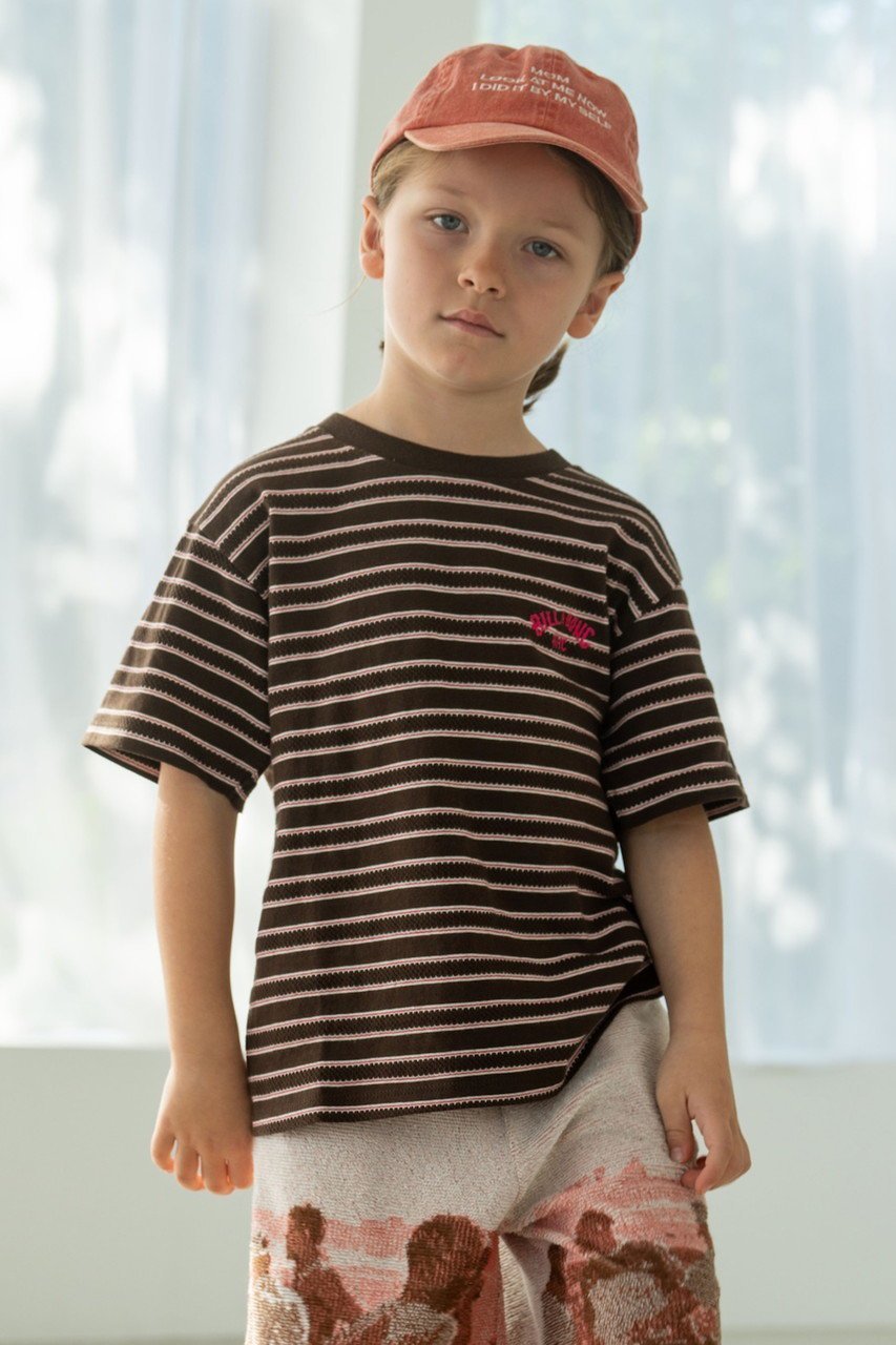 【その他のブランド/Other】の【4/29 0:00販売開始】【KIDS】【RH別注】【BILLABONG】ジャガードジャージーボーダーTシャツ 人気、トレンドファッション・服の通販 founy(ファニー) 　ファッション　Fashion　キッズファッション　Fashion for Kids　トップス・カットソー　Cut & Sew Tops　ジャカード／ジャガード　Jacquard, Woven Pattern　ボーダー　Border, Stripe　別注　Limited Edition, Custom Order　夏　Summer　other-3|ID: prp329100004960201 ipo3291000000037215255