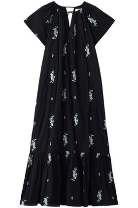 【ヌキテパ/NE QUITTEZ PAS】 Cotton Voile Jasmine Embroidery ショートスリーブ ドレス大人の最旬トレンドファッション＆コーディネート founy(ファウニー) ファッション Fashion レディースファッション Fashion for Women ワンピース Dresses フォーマル・パーティードレス・結婚式用ドレス Elegant & Casual Dresses チュニック Tunic Tops & Dresses ショート Short, Short Length スリーブ Sleeve, Long Sleeve / Short Sleeve チュニック Tunic, Long Top ドレス Dress, One-Piece マキシ Maxi, Full Length ロング Long, Long-Length 新作・新入荷 New Arrivals / New In |ID:prp329100004963277