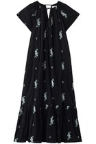 【ヌキテパ/NE QUITTEZ PAS】のCotton Voile Jasmine Embroidery ショートスリーブ ドレス 大人の最旬トレンドファッション＆コーディネート founy(ファウニー) ファッション Fashion レディースファッション Fashion for Women ワンピース Dresses フォーマル・パーティードレス・結婚式用ドレス Elegant & Casual Dresses チュニック Tunic Tops & Dresses ショート Short, Short Length スリーブ Sleeve, Long Sleeve / Short Sleeve チュニック Tunic, Long Top ドレス Dress, One-Piece マキシ Maxi, Full Length ロング Long, Long-Length 新作・新入荷 New Arrivals / New In thumbnail ブラック|ID: prp329100004963277 ipo3291000000037233548