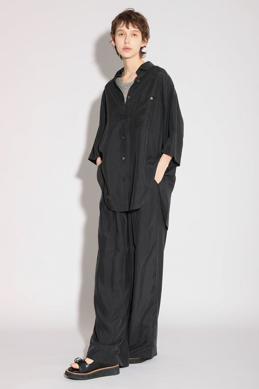 【サクラ/SACRA】のプレミアムシルクサンドウォッシュワイドパンツ 人気、トレンドファッション・服の通販 founy(ファニー) 　ファッション　Fashion　レディースファッション　Fashion for Women　パンツ　Pants & Trousers　おすすめ　Recommended / Our Picks　シルク　Silk, 100% Silk　ラグジュアリー　Luxury, Elegant　リラックス　Relax, Relaxed Fit　新作・新入荷　New Arrivals / New In　other-8|ID: prp329100004963282 ipo3291000000037233597