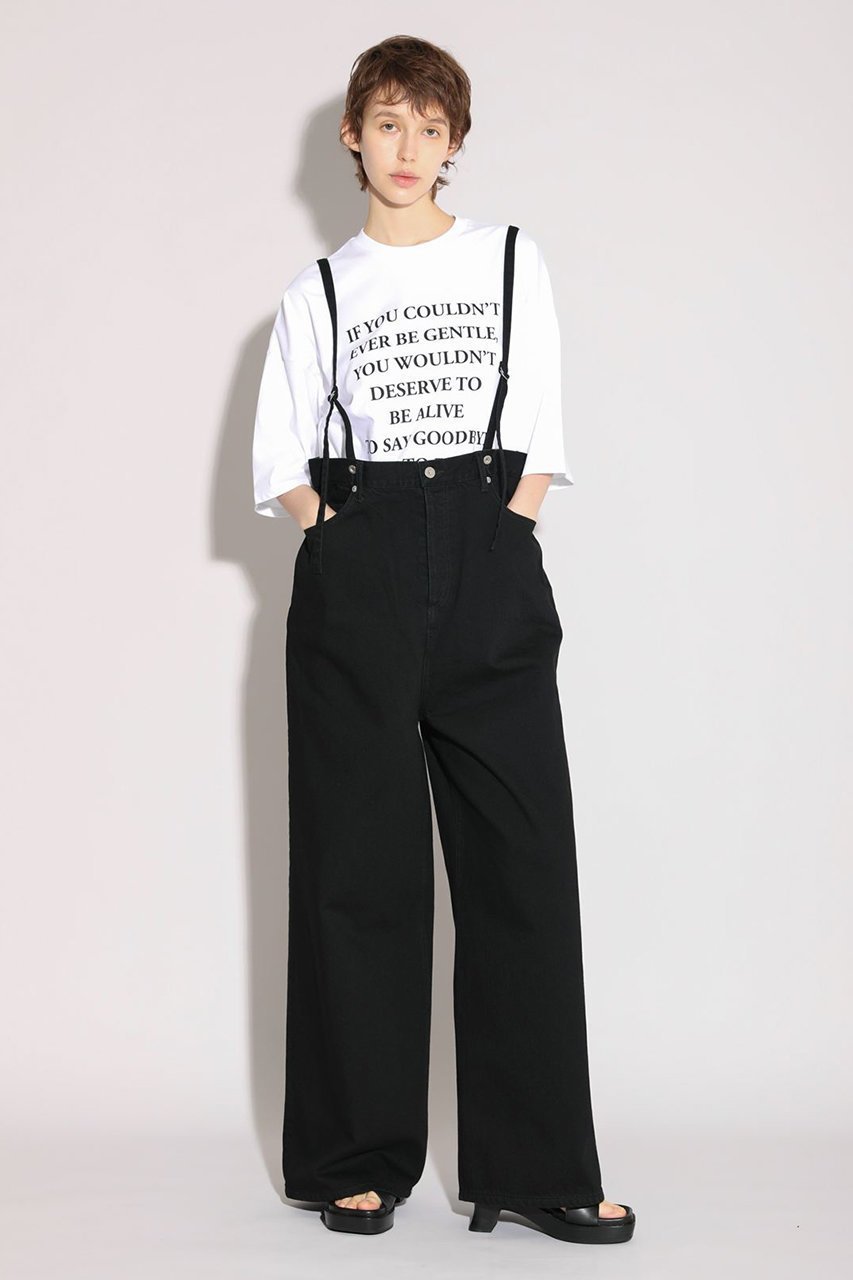 【サクラ/SACRA】のヴィンテージコットンデニムオールインワン 人気、トレンドファッション・服の通販 founy(ファニー) 　ファッション　Fashion　レディースファッション　Fashion for Women　パンツ　Pants & Trousers　ウォッシュ　Washed Finish　サロペット　Overalls, Salopette　デニム　Denim, Jeans Material　バランス　Balance, Style Balance　フロント　Front, Front Design　モダン　Modern, Contemporary　ラップ　Wrap, Wrap Design　ワイド　Wide, Wide Fit　ヴィンテージ　Vintage Style　新作・新入荷　New Arrivals / New In　other-6|ID: prp329100004963285 ipo3291000000037233622