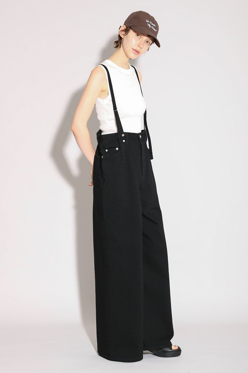 【サクラ/SACRA】のヴィンテージコットンデニムオールインワン 人気、トレンドファッション・服の通販 founy(ファニー) 　ファッション　Fashion　レディースファッション　Fashion for Women　パンツ　Pants & Trousers　ウォッシュ　Washed Finish　サロペット　Overalls, Salopette　デニム　Denim, Jeans Material　バランス　Balance, Style Balance　フロント　Front, Front Design　モダン　Modern, Contemporary　ラップ　Wrap, Wrap Design　ワイド　Wide, Wide Fit　ヴィンテージ　Vintage Style　新作・新入荷　New Arrivals / New In　other-7|ID: prp329100004963285 ipo3291000000037233623