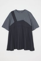 【エンフォルド/ENFOLD】の【5/1 12:00販売開始】LAYERED PLEATS PULLOVER ダークグレー|ID: prp329100004963288 ipo3291000000037233633