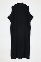 【エンフォルド/ENFOLD】の【5/1 12:00販売開始】SHREDDER HEM DRESS 大人の最旬トレンドファッション＆コーディネート founy(ファウニー) ファッション Fashion レディースファッション Fashion for Women ワンピース Dresses フォーマル・パーティードレス・結婚式用ドレス Elegant & Casual Dresses チュニック Tunic Tops & Dresses シンプル Simple, Minimal ストレッチ Stretch, Stretchy Fabric スリット Slit, Slit Detail チュニック Tunic, Long Top ドレス Dress, One-Piece ハイネック High Neck, Mock Neck フォルム Silhouette, Form ロング Long, Long-Length エレガント 上品 Elegant 新作・新入荷 New Arrivals / New In thumbnail ブラック|ID: prp329100004963290 ipo3291000000037233638