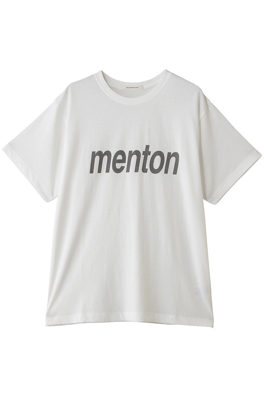 【ガリャルダガランテ/GALLARDAGALANTE】のMENTON Tシャツ インテリア・キッズ・メンズ・レディースファッション・服の通販 founy(ファニー) 　ファッション　Fashion　レディースファッション　Fashion for Women　トップス・カットソー　Cut & Sew Tops　シャツ・ブラウス・オフィスカジュアル　Elegant Blouses & Button-Ups　ロングTシャツ・Tシャツ　Longline T-Shirts & Tees　カットソー・ベーシックTシャツ　Cut-and-Sewn Tops / Stretch Tees & Basics　コンパクト　Compact, Small Size　ショート　Short, Short Length　シンプル　Simple, Minimal　スリーブ　Sleeve, Long Sleeve / Short Sleeve　リラックス　Relax, Relaxed Fit　新作・新入荷　New Arrivals / New In　ホワイト|ID: prp329100004963292 ipo3291000000037233644