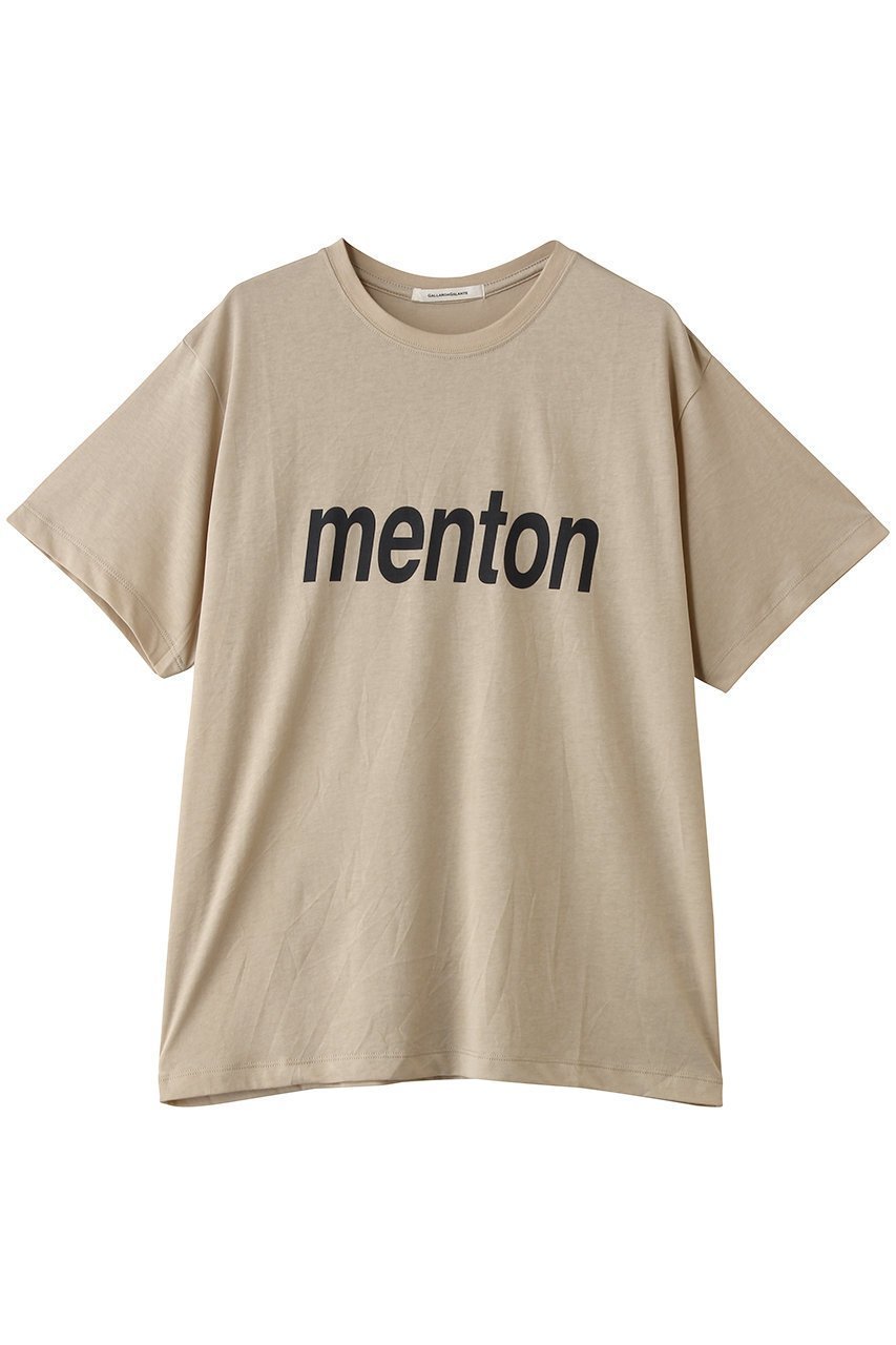 【ガリャルダガランテ/GALLARDAGALANTE】のMENTON Tシャツ インテリア・キッズ・メンズ・レディースファッション・服の通販 founy(ファニー) 　ファッション　Fashion　レディースファッション　Fashion for Women　トップス・カットソー　Cut & Sew Tops　シャツ・ブラウス・オフィスカジュアル　Elegant Blouses & Button-Ups　ロングTシャツ・Tシャツ　Longline T-Shirts & Tees　カットソー・ベーシックTシャツ　Cut-and-Sewn Tops / Stretch Tees & Basics　コンパクト　Compact, Small Size　ショート　Short, Short Length　シンプル　Simple, Minimal　スリーブ　Sleeve, Long Sleeve / Short Sleeve　リラックス　Relax, Relaxed Fit　新作・新入荷　New Arrivals / New In　ベージュ|ID: prp329100004963292 ipo3291000000037233645