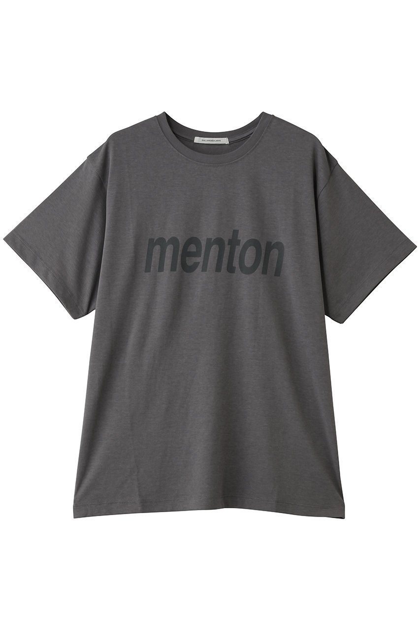 【ガリャルダガランテ/GALLARDAGALANTE】のMENTON Tシャツ インテリア・キッズ・メンズ・レディースファッション・服の通販 founy(ファニー) 　ファッション　Fashion　レディースファッション　Fashion for Women　トップス・カットソー　Cut & Sew Tops　シャツ・ブラウス・オフィスカジュアル　Elegant Blouses & Button-Ups　ロングTシャツ・Tシャツ　Longline T-Shirts & Tees　カットソー・ベーシックTシャツ　Cut-and-Sewn Tops / Stretch Tees & Basics　コンパクト　Compact, Small Size　ショート　Short, Short Length　シンプル　Simple, Minimal　スリーブ　Sleeve, Long Sleeve / Short Sleeve　リラックス　Relax, Relaxed Fit　新作・新入荷　New Arrivals / New In　ブラック|ID: prp329100004963292 ipo3291000000037233646