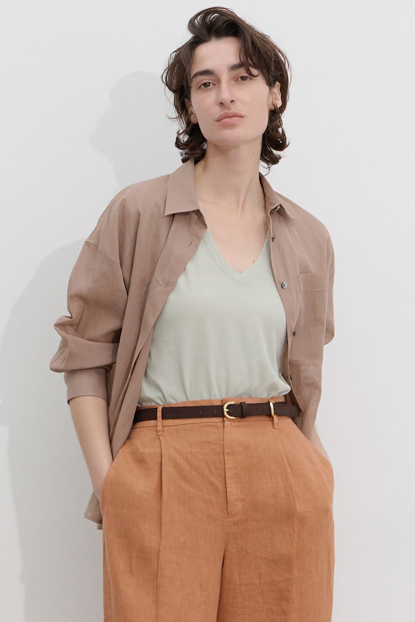 【マルティニーク/martinique】のアキハボイル2WAYシャツ 人気、トレンドファッション・服の通販 founy(ファニー) 　ファッション　Fashion　レディースファッション　Fashion for Women　トップス・カットソー　Cut & Sew Tops　シャツ・ブラウス・オフィスカジュアル　Elegant Blouses & Button-Ups　おすすめ　Recommended / Our Picks　カシュクール　Wrap Design　ストライプ　Stripe, Striped Pattern　スリーブ　Sleeve, Long Sleeve / Short Sleeve　ボトム　Bottoms, Lower Wear　ロング　Long, Long-Length　夏　Summer　新作・新入荷　New Arrivals / New In　other-2|ID: prp329100004963296 ipo3291000000037233682