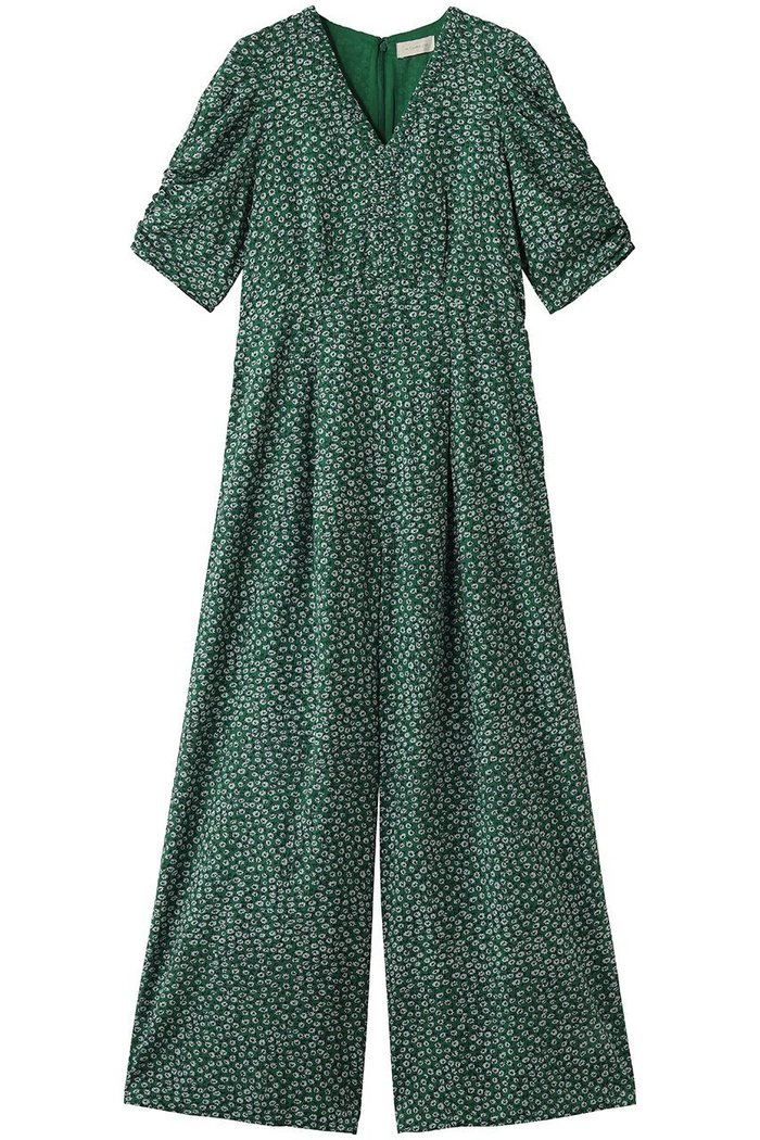 【ヌキテパ/NE QUITTEZ PAS】のCotton Dobby Stripe Flower Print オールインワン インテリア・キッズ・メンズ・レディースファッション・服の通販 founy(ファニー) https://founy.com/ ファッション Fashion レディースファッション Fashion for Women パンツ Pants & Trousers ストライプ Stripe, Striped Pattern デコルテ Décolleté, Neckline フラワー Flower, Floral リラックス Relax, Relaxed Fit 夏 Summer 新作・新入荷 New Arrivals / New In 旅行 Travel |ID: prp329100004963300 ipo3291000000037233711