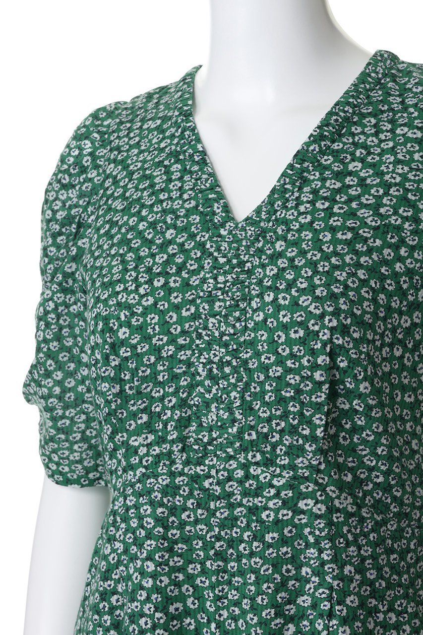 【ヌキテパ/NE QUITTEZ PAS】のCotton Dobby Stripe Flower Print オールインワン 人気、トレンドファッション・服の通販 founy(ファニー) 　ファッション　Fashion　レディースファッション　Fashion for Women　パンツ　Pants & Trousers　ストライプ　Stripe, Striped Pattern　デコルテ　Décolleté, Neckline　フラワー　Flower, Floral　リラックス　Relax, Relaxed Fit　夏　Summer　新作・新入荷　New Arrivals / New In　旅行　Travel　other-5|ID: prp329100004963300 ipo3291000000037233716