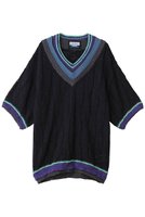 【メゾンスペシャル/MAISON SPECIAL】の【UNISEX】Vネックマルチレイヤード S/SニットTEE 人気、トレンドファッション・服の通販 founy(ファニー) ファッション Fashion レディースファッション Fashion for Women トップス・カットソー Cut & Sew Tops ニット Knit Tops & Sweaters カジュアルプルオーバー・ニットトップス Pullovers & Knit Tops / Casual Pullovers Vネックトップス V-Neck Tops / V-Cut Neckline Shirts ユニセックス Unisex, Genderless 夏 Summer 新作・新入荷 New Arrivals / New In 春 Spring S/S・春夏 SS, Spring/Summer, Warm Season |ID:prp329100004963305