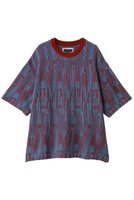 【メゾンスペシャル/MAISON SPECIAL】の【UNISEX】ジオメトリックJQD S/S クルーネックニットTEE 人気、トレンドファッション・服の通販 founy(ファニー) ファッション Fashion レディースファッション Fashion for Women トップス・カットソー Cut & Sew Tops ニット Knit Tops & Sweaters カジュアルプルオーバー・ニットトップス Pullovers & Knit Tops / Casual Pullovers ユニセックス Unisex, Genderless ジャカード／ジャガード Jacquard, Woven Pattern パターン Pattern, Design Print ランダム Random, Irregular 夏 Summer 新作・新入荷 New Arrivals / New In S/S・春夏 SS, Spring/Summer, Warm Season |ID:prp329100004963306