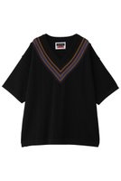 【メゾンスペシャル/MAISON SPECIAL】の【UNISEX】Vネック チルデンニットTEE 人気、トレンドファッション・服の通販 founy(ファニー) ファッション Fashion レディースファッション Fashion for Women トップス・カットソー Cut & Sew Tops ニット Knit Tops & Sweaters カジュアルプルオーバー・ニットトップス Pullovers & Knit Tops / Casual Pullovers Vネックトップス V-Neck Tops / V-Cut Neckline Shirts ユニセックス Unisex, Genderless 夏 Summer 新作・新入荷 New Arrivals / New In 春 Spring S/S・春夏 SS, Spring/Summer, Warm Season |ID:prp329100004963307