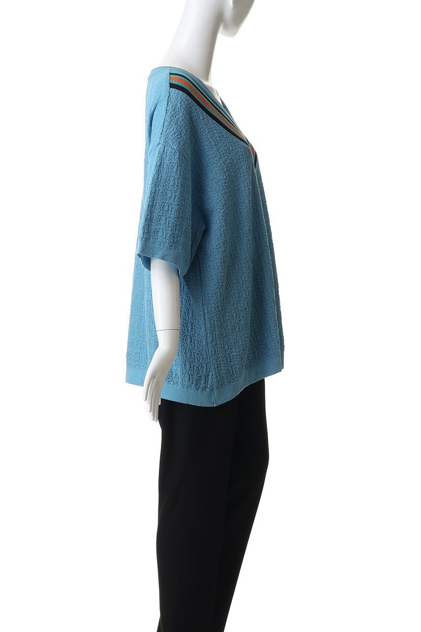 【メゾンスペシャル/MAISON SPECIAL】の【UNISEX】Vネック チルデンニットTEE 人気、トレンドファッション・服の通販 founy(ファニー) 　ファッション　Fashion　レディースファッション　Fashion for Women　トップス・カットソー　Cut & Sew Tops　ニット　Knit Tops & Sweaters　カジュアルプルオーバー・ニットトップス　Pullovers & Knit Tops / Casual Pullovers　Vネックトップス　V-Neck Tops / V-Cut Neckline Shirts　ユニセックス　Unisex, Genderless　夏　Summer　新作・新入荷　New Arrivals / New In　春　Spring　S/S・春夏　SS, Spring/Summer, Warm Season　other-3|ID: prp329100004963307 ipo3291000000037233768