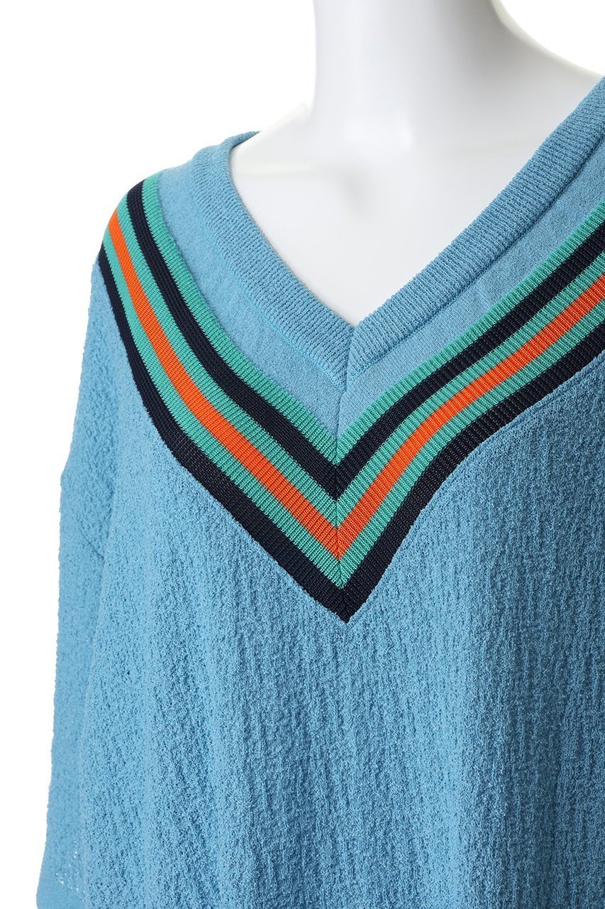 【メゾンスペシャル/MAISON SPECIAL】の【UNISEX】Vネック チルデンニットTEE 人気、トレンドファッション・服の通販 founy(ファニー) 　ファッション　Fashion　レディースファッション　Fashion for Women　トップス・カットソー　Cut & Sew Tops　ニット　Knit Tops & Sweaters　カジュアルプルオーバー・ニットトップス　Pullovers & Knit Tops / Casual Pullovers　Vネックトップス　V-Neck Tops / V-Cut Neckline Shirts　ユニセックス　Unisex, Genderless　夏　Summer　新作・新入荷　New Arrivals / New In　春　Spring　S/S・春夏　SS, Spring/Summer, Warm Season　other-5|ID: prp329100004963307 ipo3291000000037233770