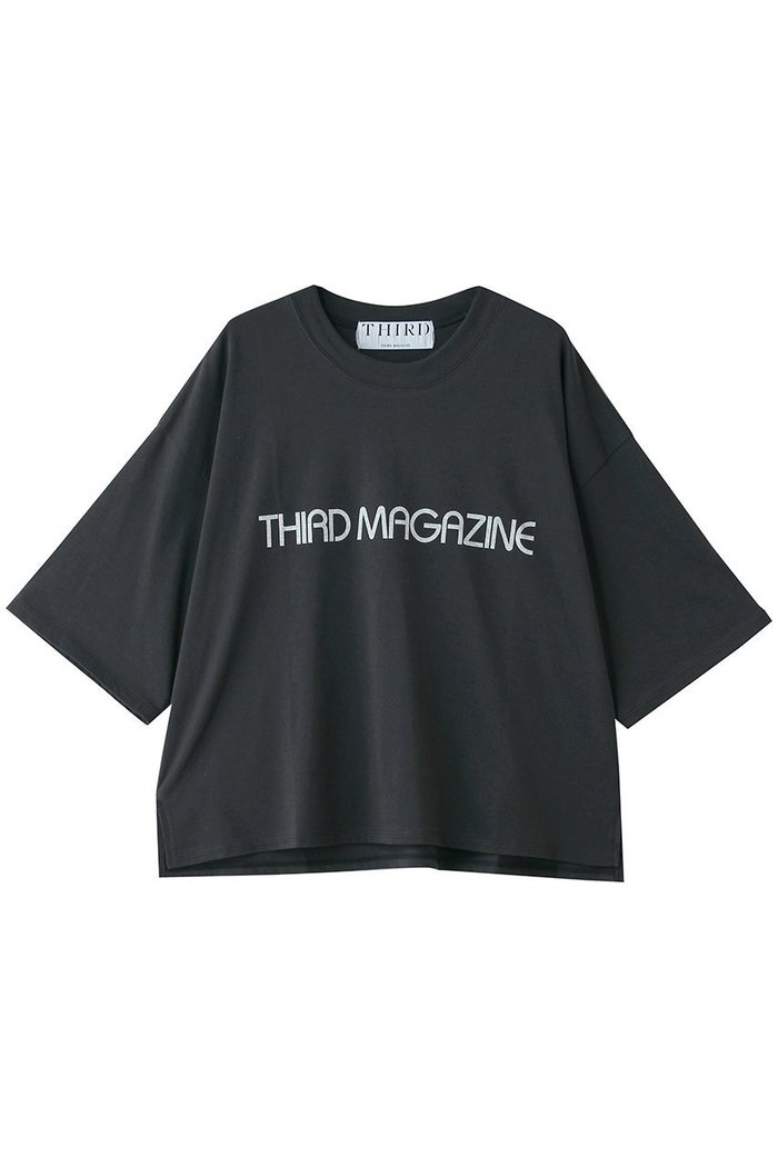 【サードマガジン/THIRD MAGAZINE】のボクシーロゴTシャツ インテリア・キッズ・メンズ・レディースファッション・服の通販 founy(ファニー) https://founy.com/ ファッション Fashion レディースファッション Fashion for Women トップス・カットソー Cut & Sew Tops シャツ・ブラウス・オフィスカジュアル Elegant Blouses & Button-Ups ロングTシャツ・Tシャツ Longline T-Shirts & Tees カットソー・ベーシックTシャツ Cut-and-Sewn Tops / Stretch Tees & Basics インナー Innerwear ショート Short, Short Length シンプル Simple, Minimal ジャケット Jacket, Outerwear スリーブ Sleeve, Long Sleeve / Short Sleeve ボトム Bottoms, Lower Wear 夏 Summer 新作・新入荷 New Arrivals / New In 春 Spring S/S・春夏 SS, Spring/Summer, Warm Season |ID: prp329100004963309 ipo3291000000037233778