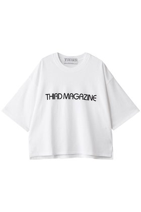 【サードマガジン/THIRD MAGAZINE】 ボクシーロゴTシャツ大人の最旬トレンドファッション＆コーディネート founy(ファウニー) ファッション Fashion レディースファッション Fashion for Women トップス・カットソー Cut & Sew Tops シャツ・ブラウス・オフィスカジュアル Elegant Blouses & Button-Ups ロングTシャツ・Tシャツ Longline T-Shirts & Tees カットソー・ベーシックTシャツ Cut-and-Sewn Tops / Stretch Tees & Basics ショート Short, Short Length スリーブ Sleeve, Long Sleeve / Short Sleeve 再入荷 Restock / Back in Stock 夏 Summer |ID:prp329100004963310